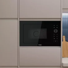 Встраиваемая микроволновая печь Haier HMX-BPG259B — фотография 14