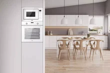 Встраиваемая микроволновая печь Haier HMX-BTG259W — фотография 5