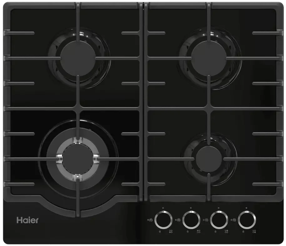Газовая варочная поверхность Haier HHX-M64RFB — фотография 1