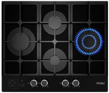 Газовая варочная панель Haier HHX-G64CWSB — фотография 1