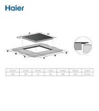 Стеклокерамическая варочная поверхность Haier HHK-C63NDB — фотография 8