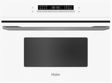 Компактный духовой шкаф с СВЧ Haier HMX-BDC399W — фотография 1