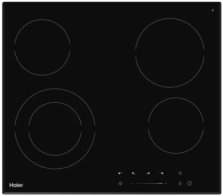 Стеклокерамическая варочная поверхность Haier HHX-C64TDVB — фотография 1