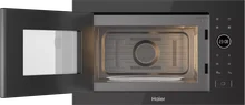 Встраиваемая микроволновая печь Haier HMX-BPG259B — фотография 4
