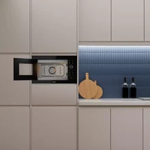 Встраиваемая микроволновая печь Haier HMX-BPG259B — фотография 18