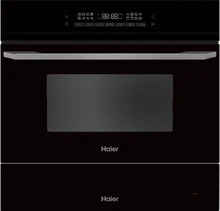 Компактный духовой шкаф с СВЧ Haier HMX-BDC399B — фотография 3