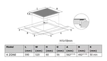 Индукционная варочная поверхность Haier HHY-Y64NPVB — фотография 6