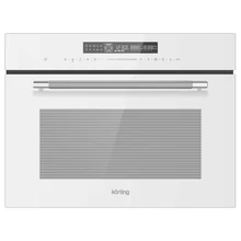 Электрический духовой шкаф с функцией СВЧ Korting OKB 3260 CSGW MW — фотография 2