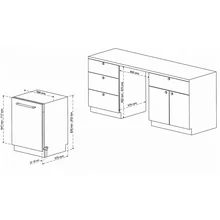 Посудомоечная машина Korting KDI 60898 I — фотография 3