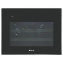 Встраиваемый винный шкаф Korting KFW 501 SL GN — фотография 2