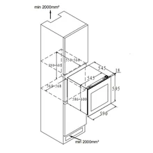 Встраиваемый винный шкаф Korting KFW 604 DB GN — фотография 6