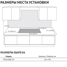 Комбинированная варочная панель HKG 6206 CN — фотография 5