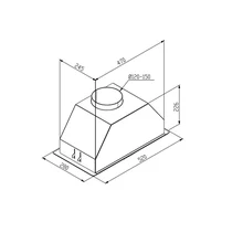 Полновстраиваемая вытяжка Korting KHI 6690 N — фотография 5