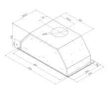 Полновстраиваемая вытяжка KHI 6393 W — фотография 3