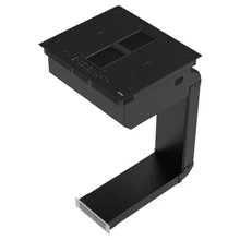 Индукционная варочная панель с интегрированной вытяжкой Korting HIBH 68980 NB — фотография 3