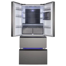 Четырехдверный холодильник Korting KNFF 82535 X — фотография 6