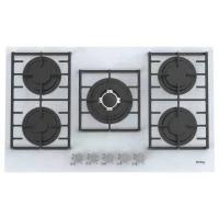 Газовая стеклянная варочная панель Korting HGG 9835 CTW — фотография 1