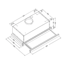 Вытяжка с выдвижным экраном Korting KHP 6512 X — фотография 4