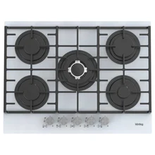 Газовая стеклянная варочная панель Korting HGG 7835 CTW — фотография 2