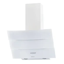 Наклонная вытяжка KRONA INGA 600 white push button — фотография 1