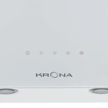 Наклонная вытяжка KRONA AURORA 600 white S — фотография 5