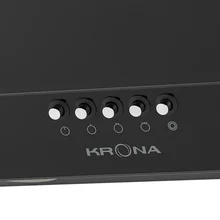 Наклонная вытяжка KRONA VENERA 600 black PB — фотография 7