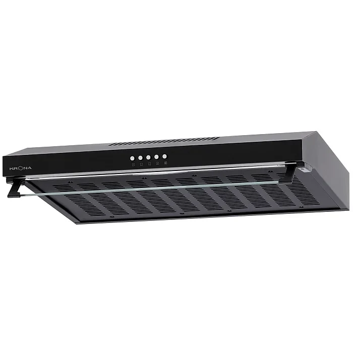 Плоская вытяжка KRONA OSTEN 600 black PB — фотография 1