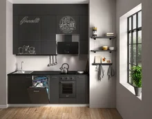 Наклонная вытяжка KRONA LIORA 600 black S — фотография 7