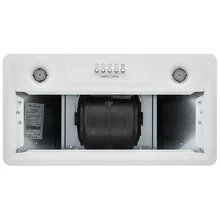 Полновстраиваемая вытяжка KRONA LUISA 600 WHITE PB — фотография 3
