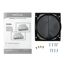Полновстраиваемая вытяжка KRONA RUNA 600 inox S — фотография 11
