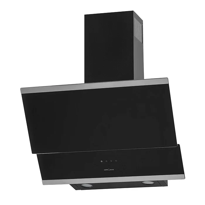 Наклонная вытяжка KRONA IRIDA 600 black sensor — фотография 1