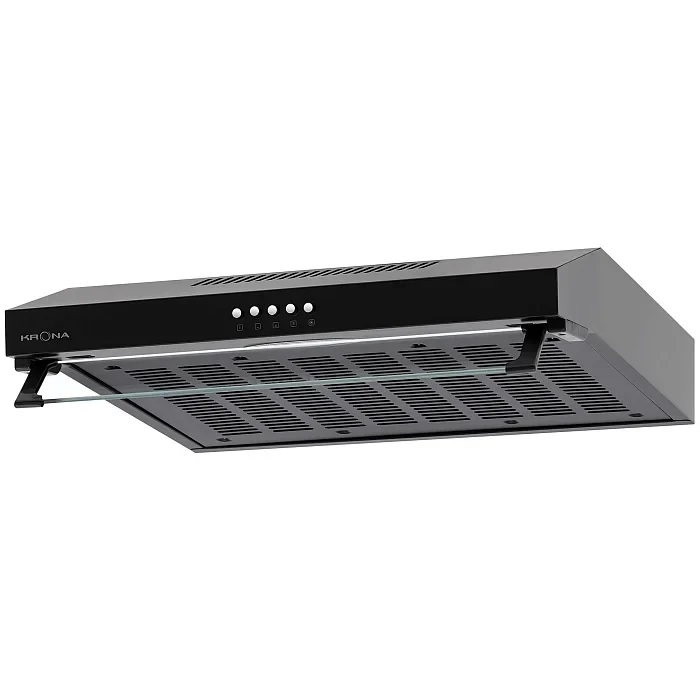Плоская вытяжка KRONA OSTEN 500 black PB — фотография 1