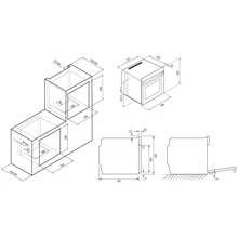 Электрический духовой шкаф KRONA LINEA 60 WH — фотография 7