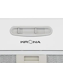 Полновстраиваемая вытяжка KRONA RUNA 600 white S — фотография 4