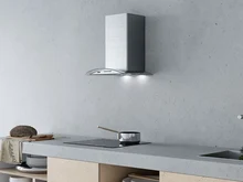 Т-образная вытяжка KRONA SABRINA 600 inox/glass push button — фотография 12