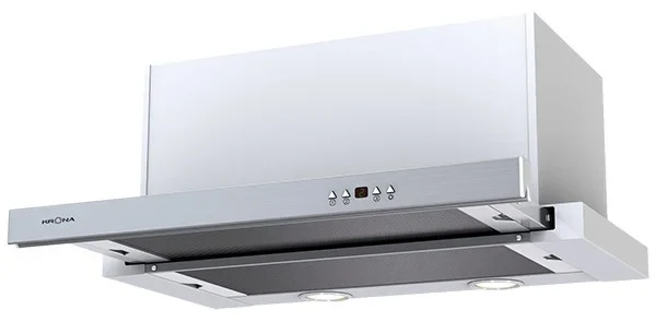 Телескопическая вытяжка KRONA KAMILLA power 600 inox 3Р — фотография 1