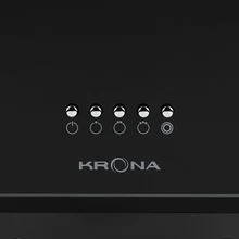 Наклонная вытяжка KRONA GABRIELE 500 black PB — фотография 3