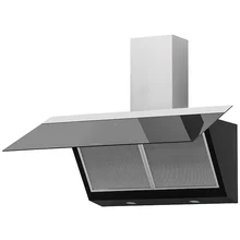 Наклонная вытяжка KRONA Kristen 900 black/inox S — фотография 3