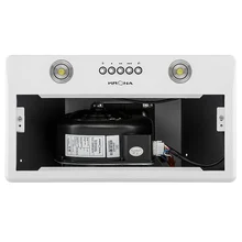 Полновстраиваемая вытяжка KRONA ALBA 600 white PB — фотография 5