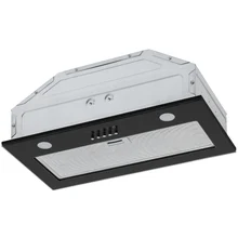 Полновстраиваемая вытяжка KRONA KATE 600 GLASS BLACK PB K — фотография 1