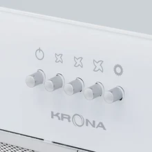 Полновстраиваемая вытяжка KRONA SINTIA 600 WHITE PB — фотография 10