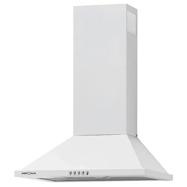 Купольная вытяжка KRONA BELLA 500 WHITE push button