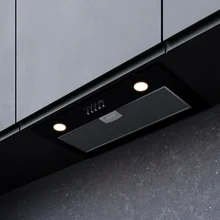 Полновстраиваемая вытяжка KRONA LUISA 600 GLASS BLACK PB — фотография 2