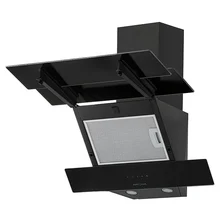 Наклонная вытяжка KRONA AURORA 600 black S — фотография 4