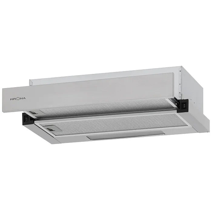 Телескопическая вытяжка KRONA Kamilla R 600 inox (2 мотора) — фотография 1