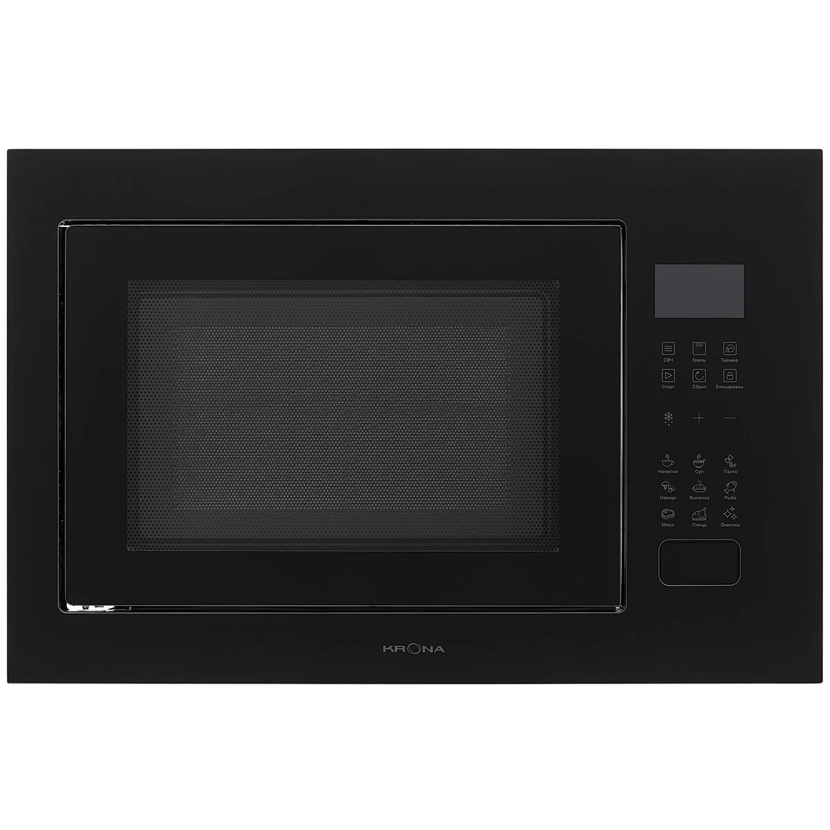 Встраиваемая микроволновая печь KRONA REIN 60 BL — фотография 1