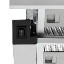 Телескопическая вытяжка KRONA Kamilla R 600 inox (2 мотора) — фотография 9