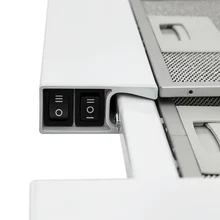 Телескопическая вытяжка KRONA Kamilla slim 500 white — фотография 10