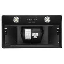 Полновстраиваемая вытяжка KRONA RUNA 600 black PB — фотография 7