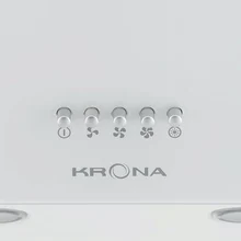 Наклонная вытяжка KRONA HELGA 500 white PB — фотография 4